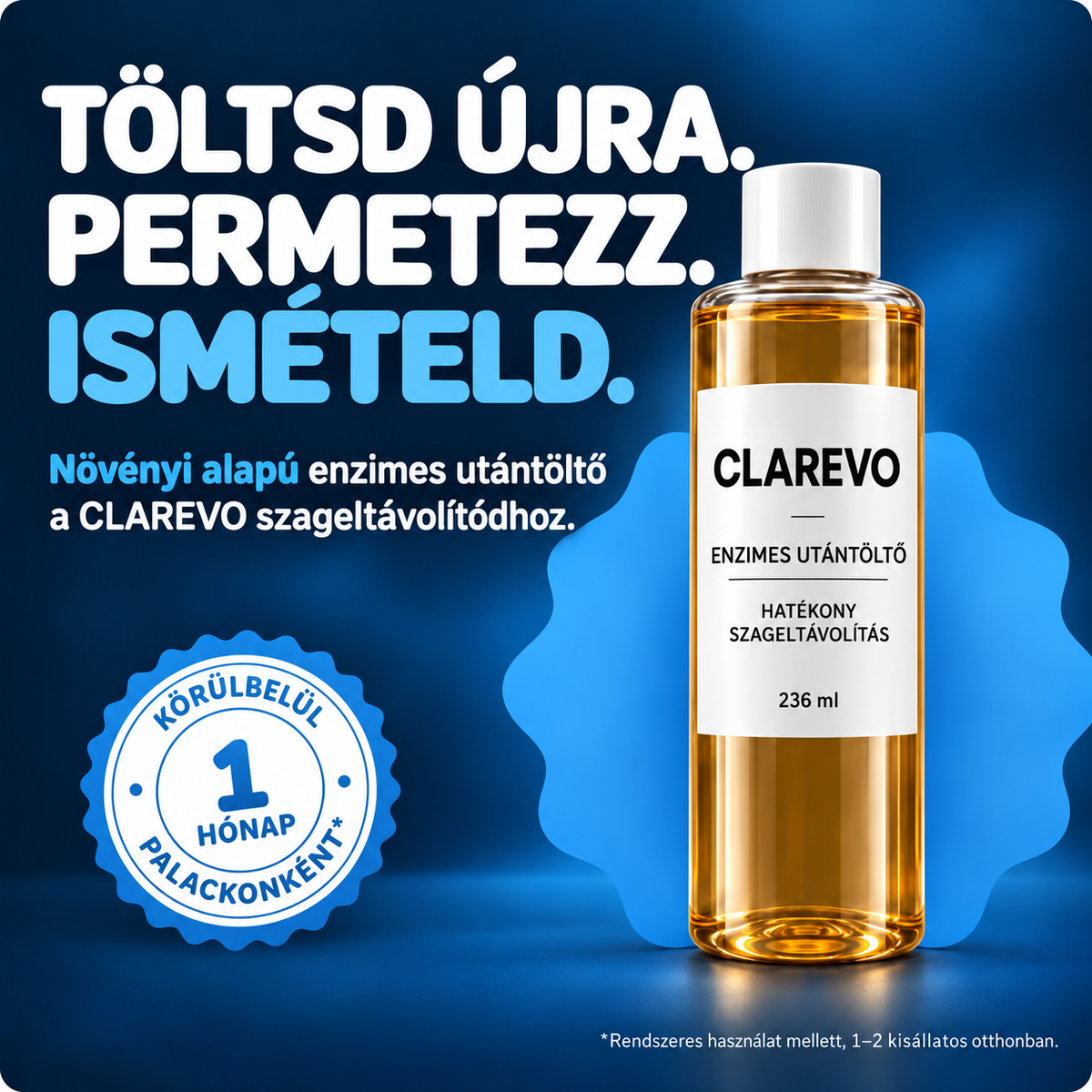 CLAREVO™ utántöltő folyadék