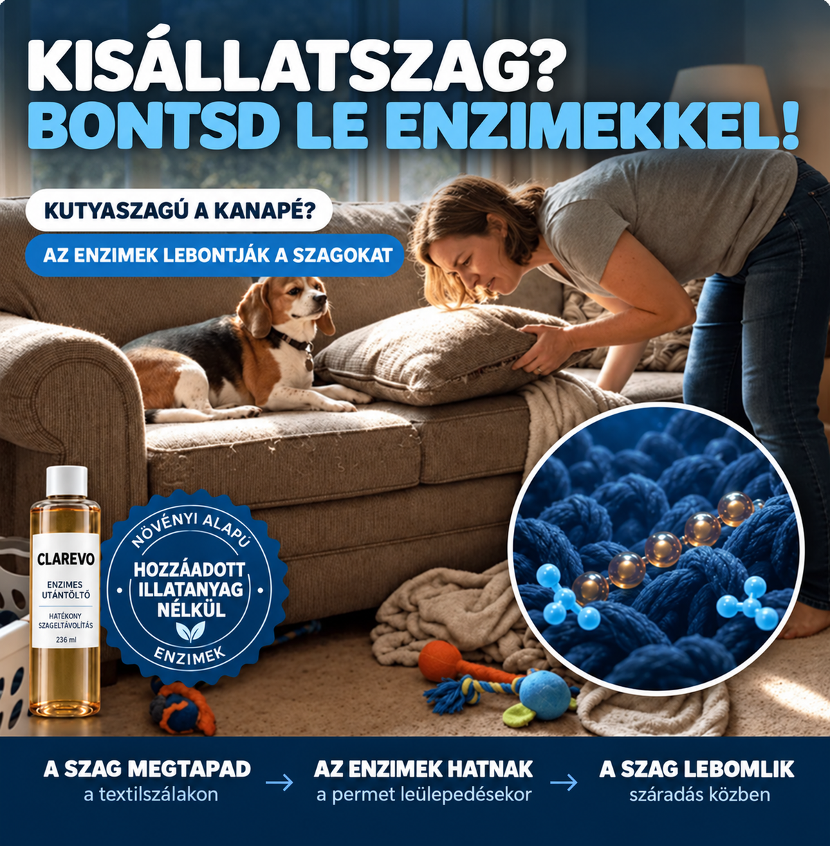 CLAREVO™ utántöltő folyadék